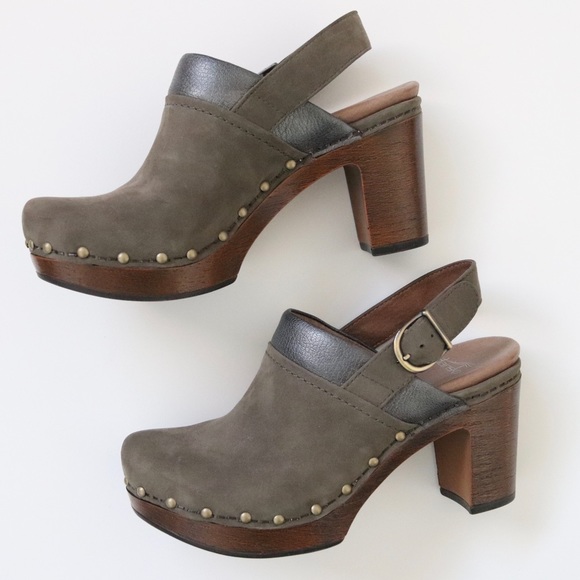 dansko clog heels